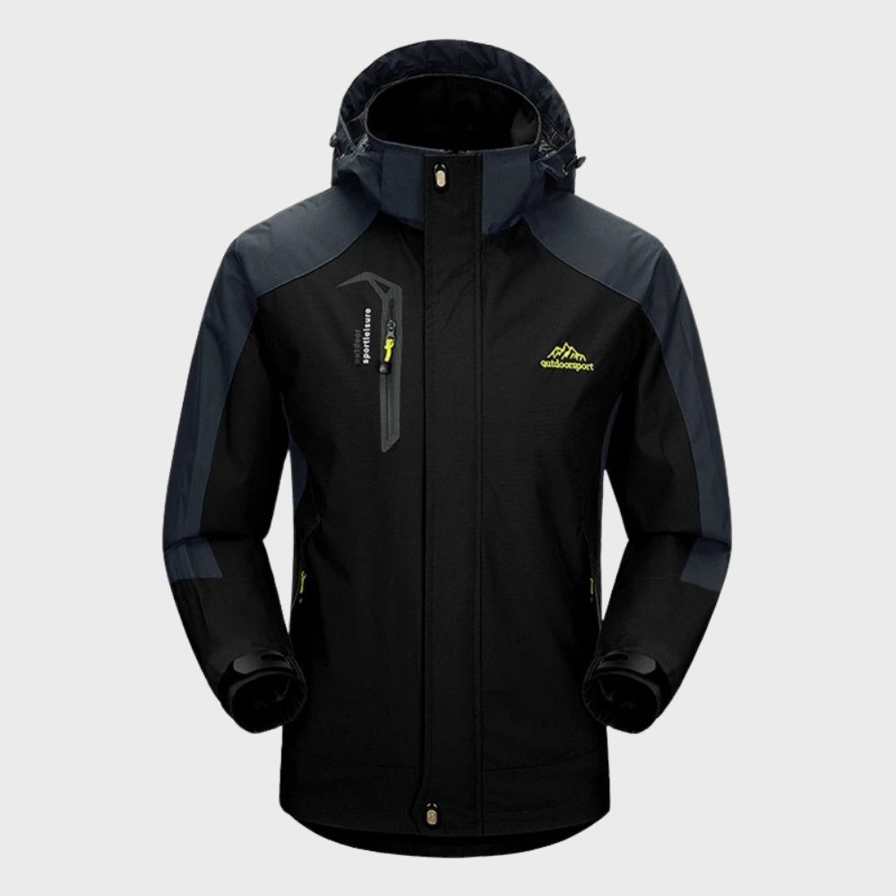 Waterproof wind jacket for men