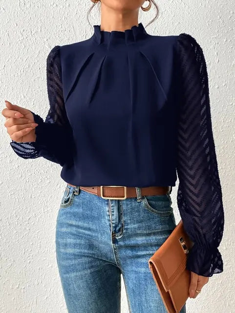 Eunice - Elegant long sleeve top
