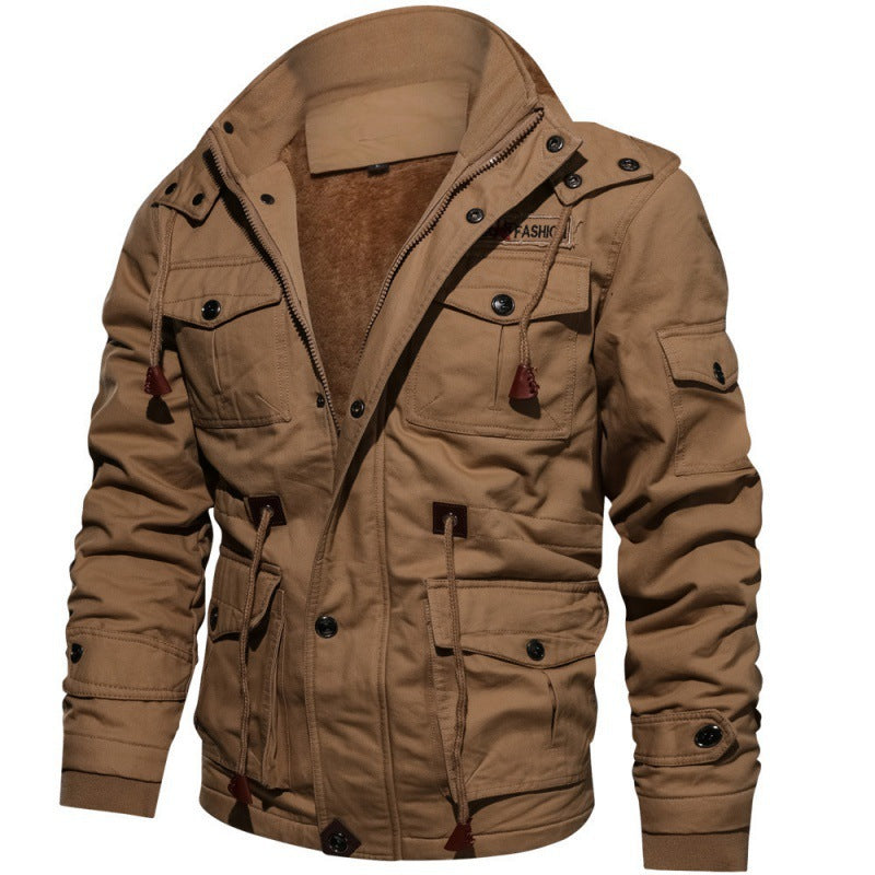 Winter jacket lined with fleece - Corbin