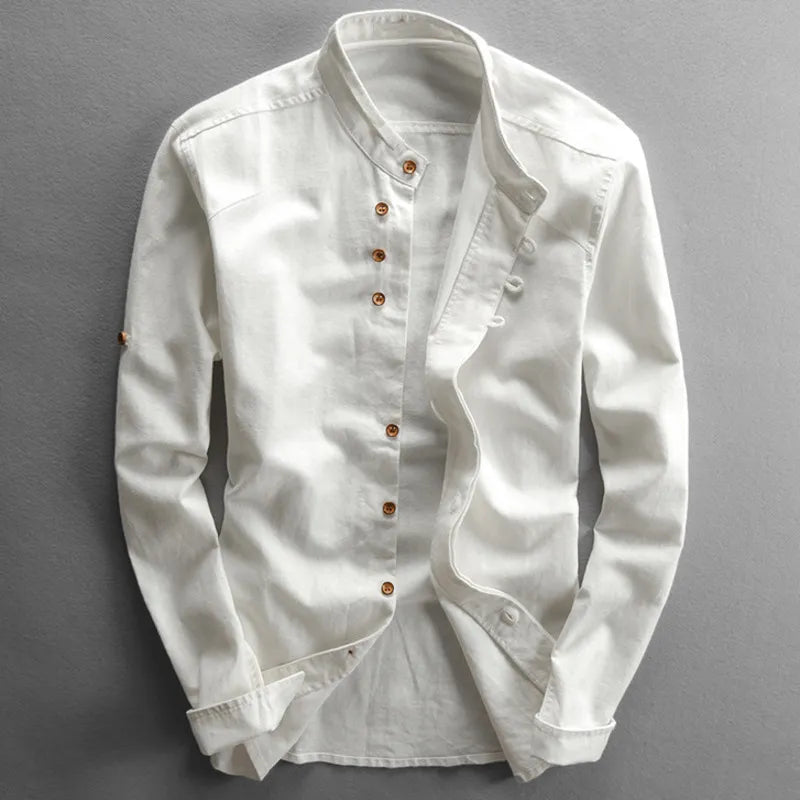 Alexander | Japanese style men's shirt with elegance and comfort
