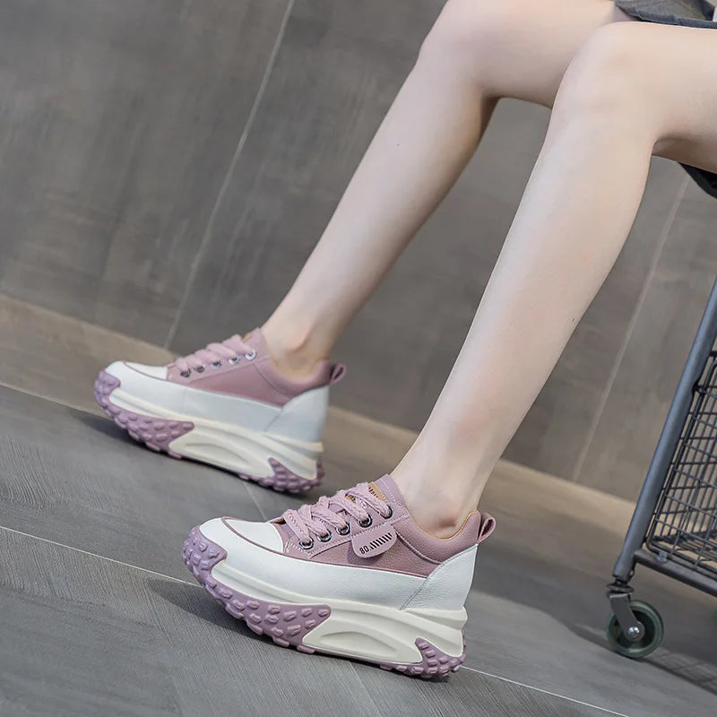 Clara - Baskets décontractées colorblock pour femme