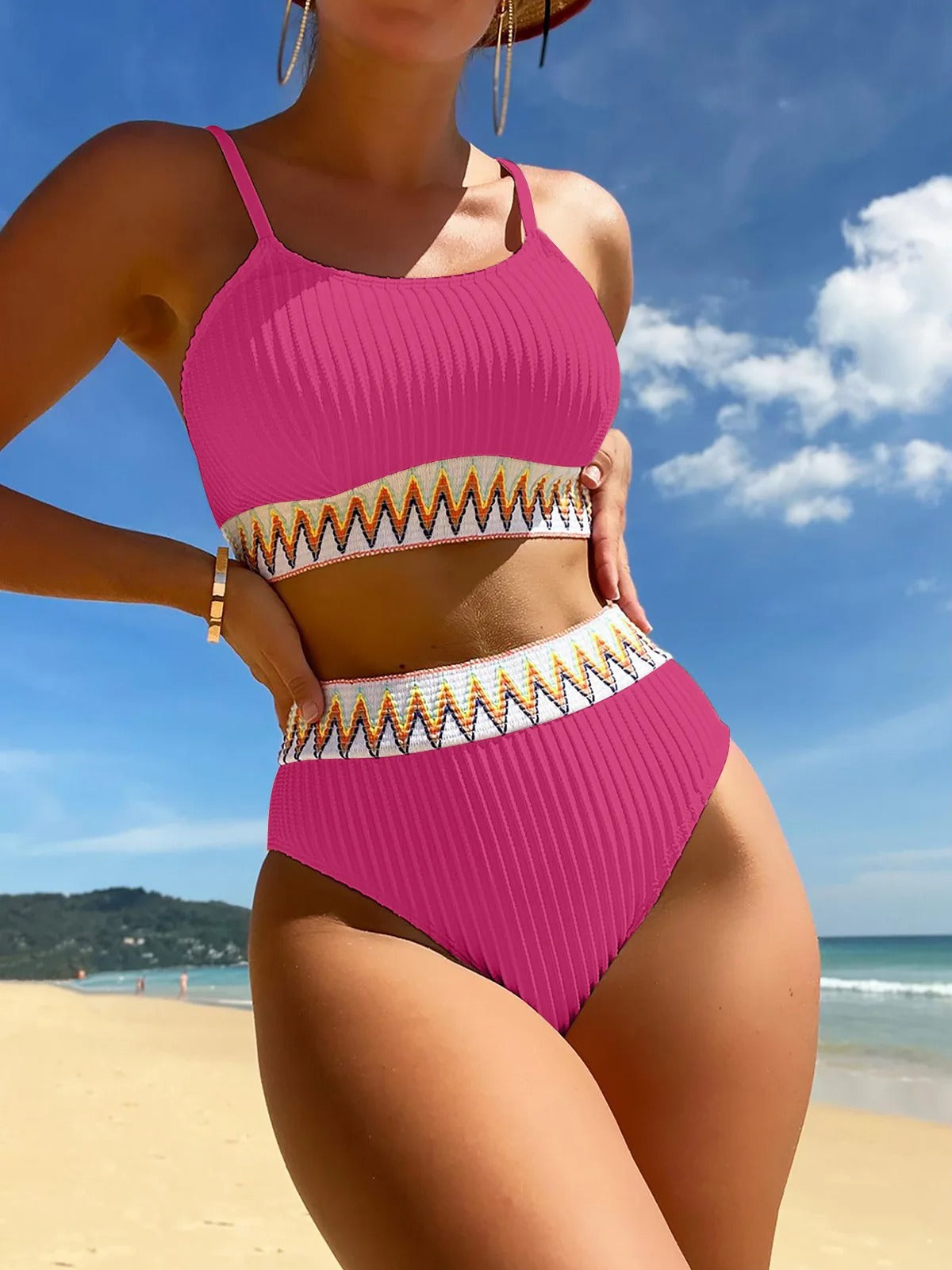 Clara - High Waist Bikini Set