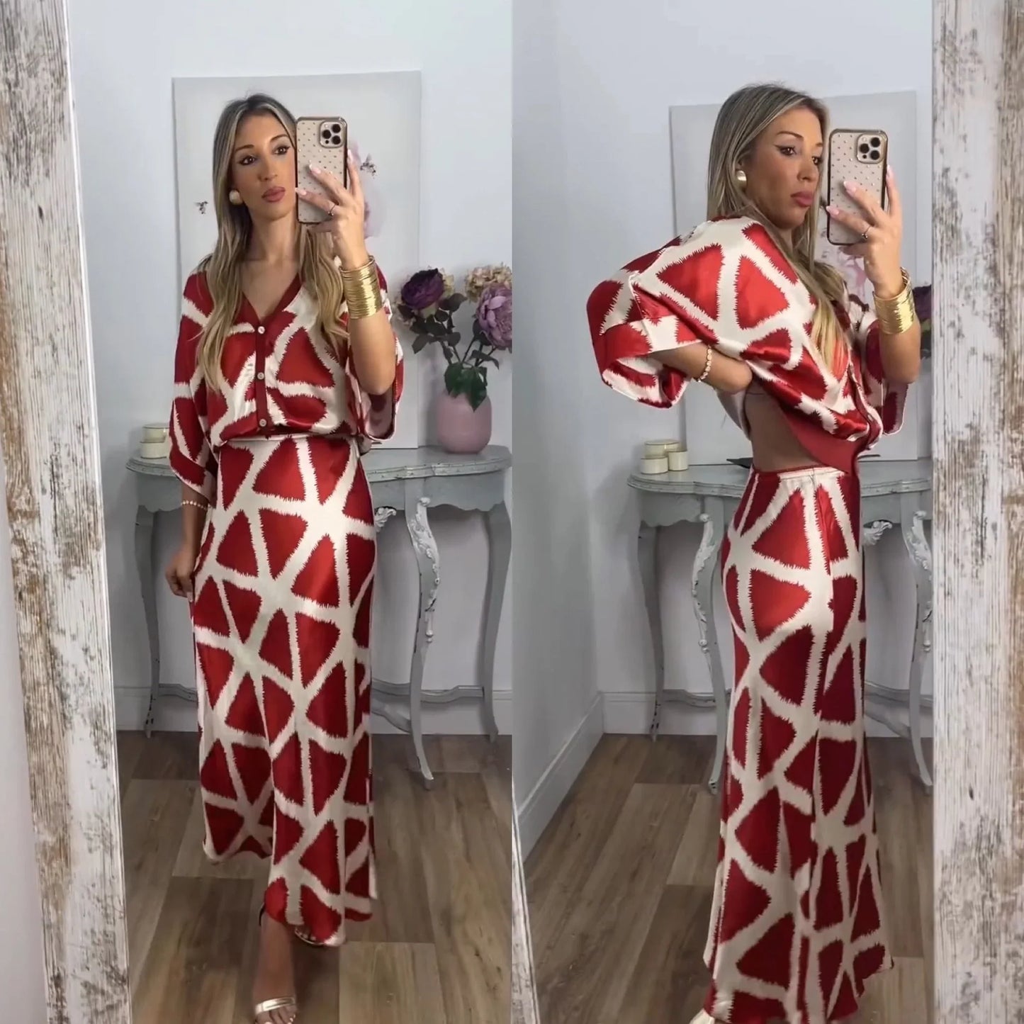 Vale | 2 Piece Set Blouse and Skirt