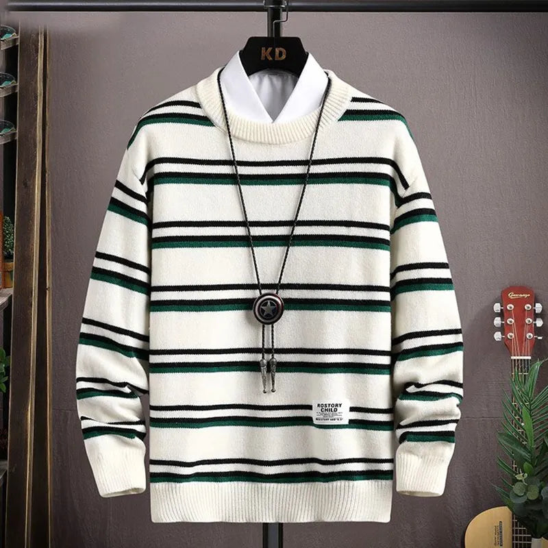 Nolan - Soft knitted sweater for men