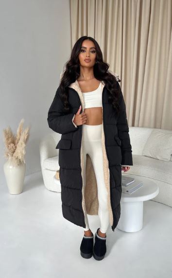 Hazel - Long reversible coat