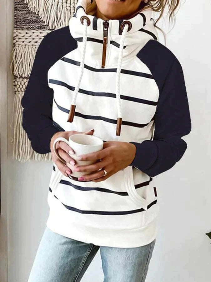 Cora - Sweat Urban Stripes pour l'hiver