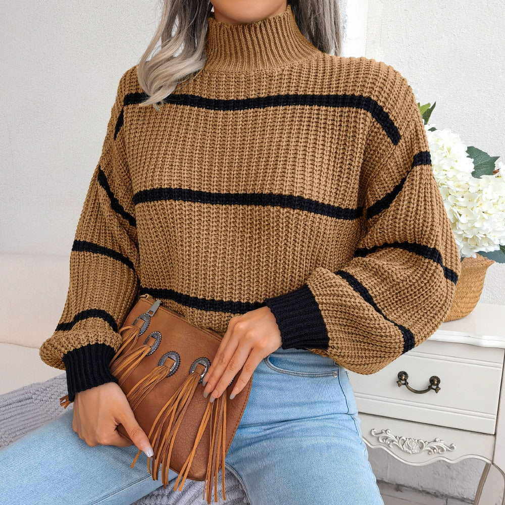 Amelia - Casual striped sweater