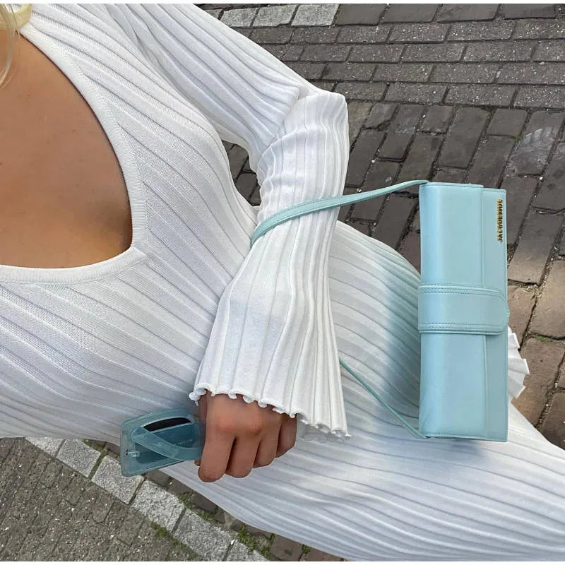 Carilyn - Long Sleeve Midi Dress