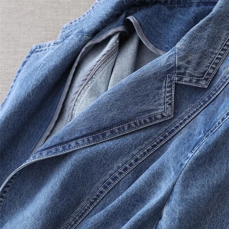 Goldie - Blazer en jean moderne