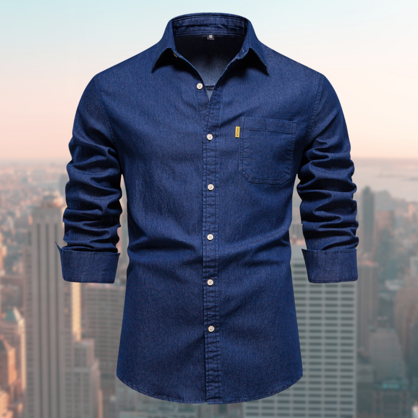 David - Denim shirt for men