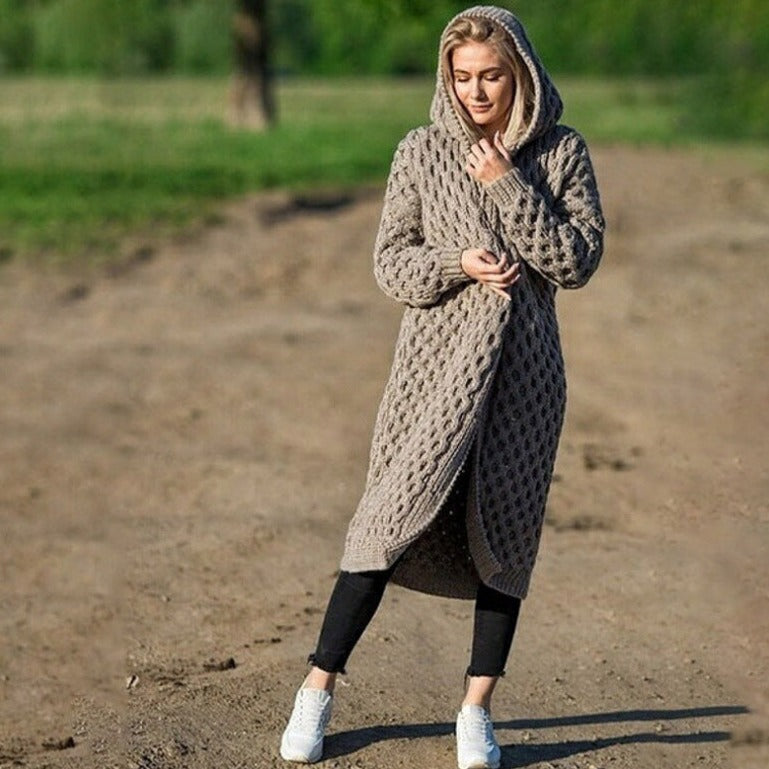 Meryl - Pull avec long cardigan