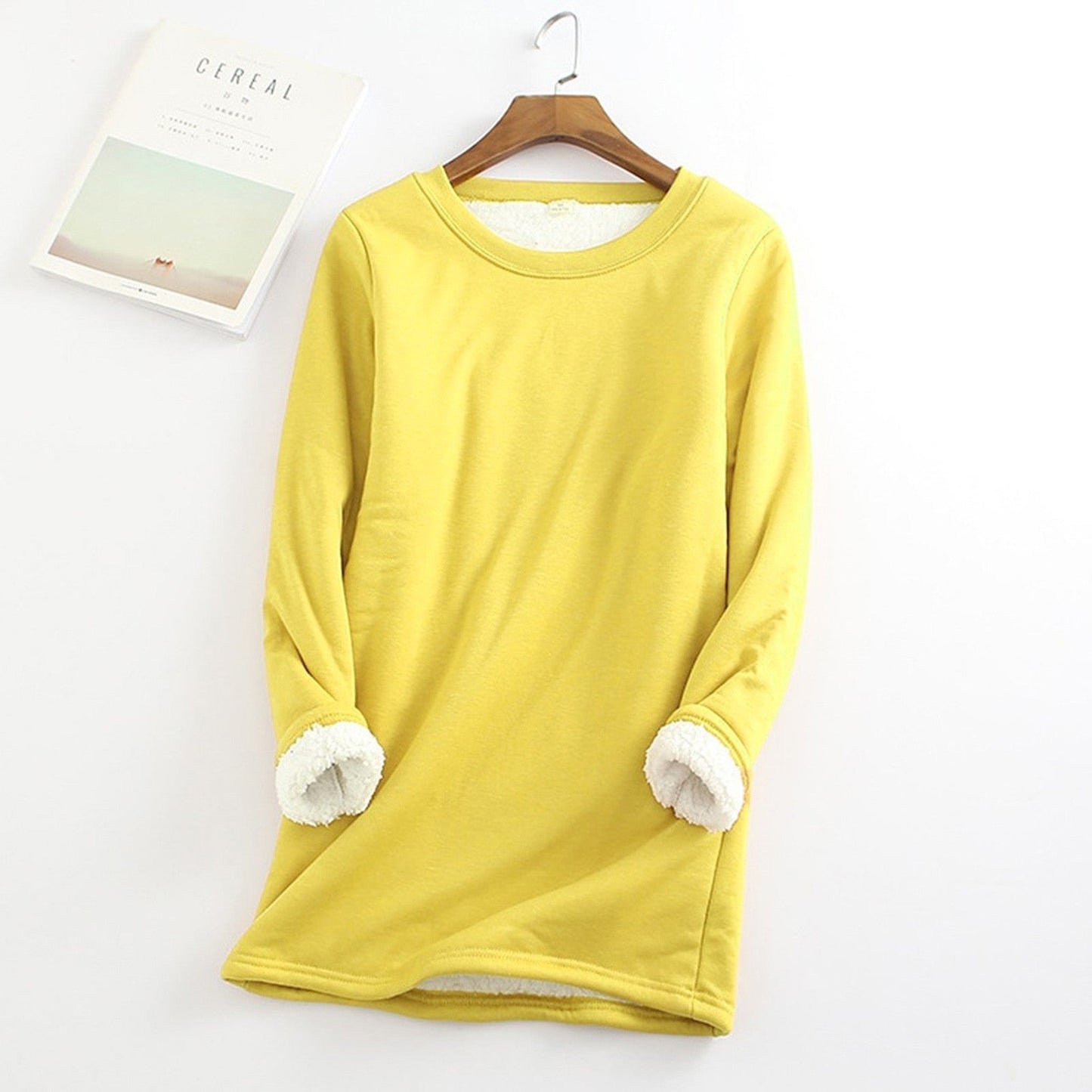 Lorene - Comfortable sweater with fleece