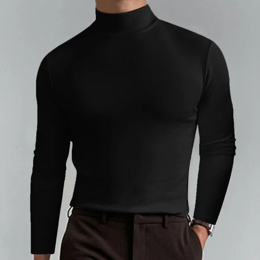 Long Sleeve Turtleneck with a Slim Fit - Oliver