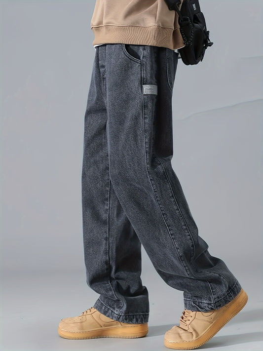 T-shirt décontracté pour ado - Couleur unie - 100 % polyester - Parfait pour le week-end d'automne/hiver