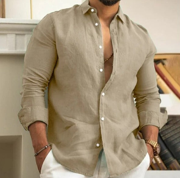 Hawaiian casual cotton shirt