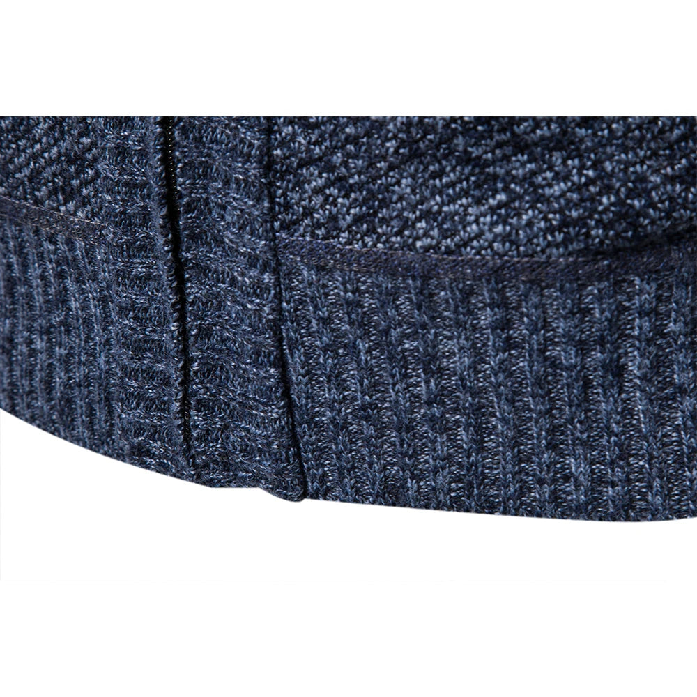 Niek Winter Vest - Striped &amp; Slimfit