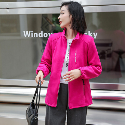 Zoë - Lichtgewicht Damesjack met Ritssluiting, Perfect voor Buiten, Fleece Vest