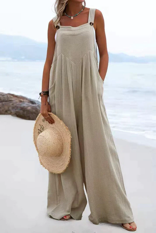 Cassandra - Combinaisons décontractées à col carré