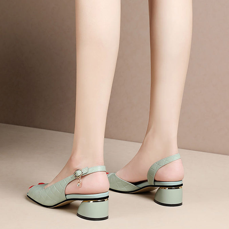 Evelyn - Sandales à bout ouvert pour femmes