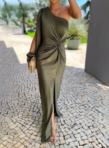 Alberta - Elegante lange jurk