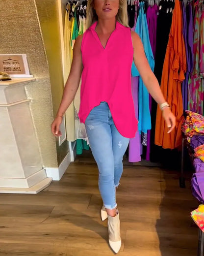 Priscilla - Sleeveless top