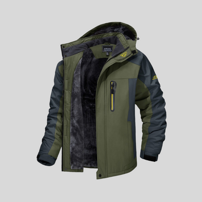 Winter jacket | Technical men's winter jacket with fleece lining