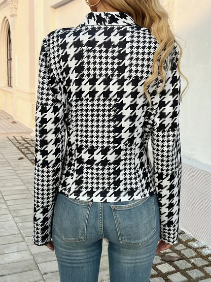 Margot - Open pied-de-poule jas