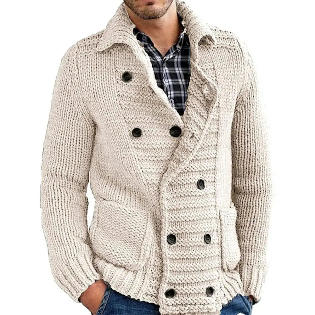 Vince Casual Vest - Knitted Vest with Classic Buttons