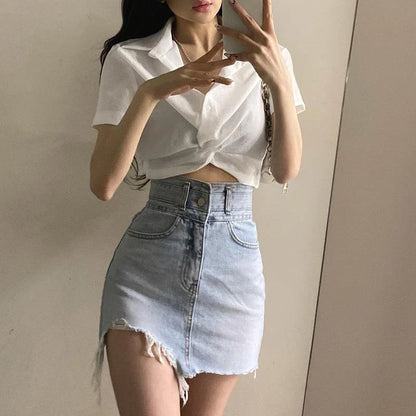 Penelope - Knotted Robe Top