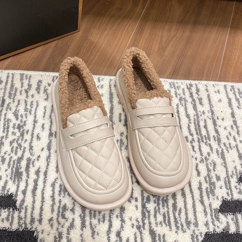 Arleen - Chaussures d'hiver en polaire