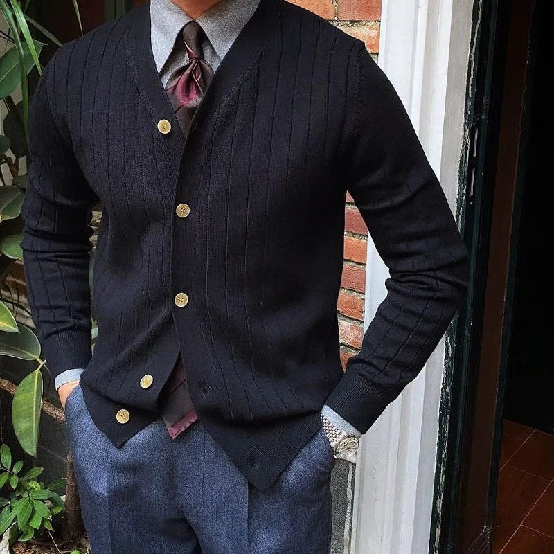 Rik Merino Wool Vest - Knotted Vest for Winter