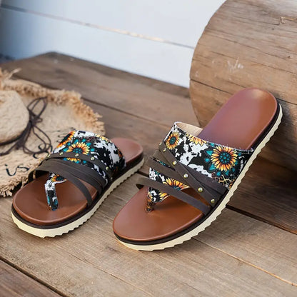 Lacey - Toe Clamp Thin Strap Women's Sandals