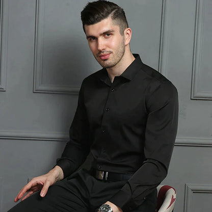 Alex Stretch Shirt | Comfortabel overhemd voor heren met super stretch