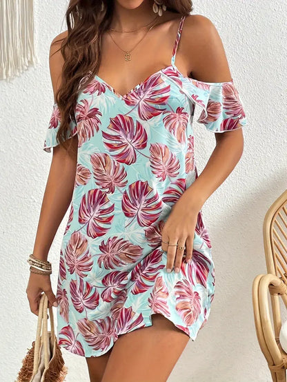 Cora - Off-the-shoulder floral dress