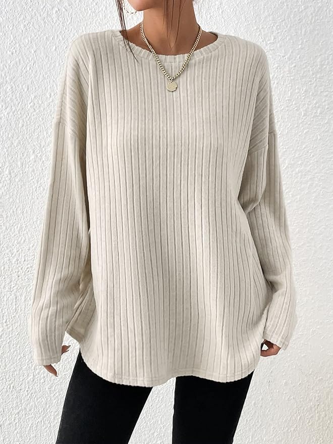 Camille - Pull côtelé élégant