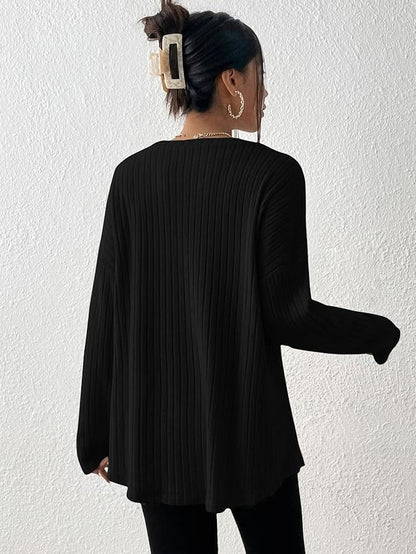 Camille - Pull côtelé élégant