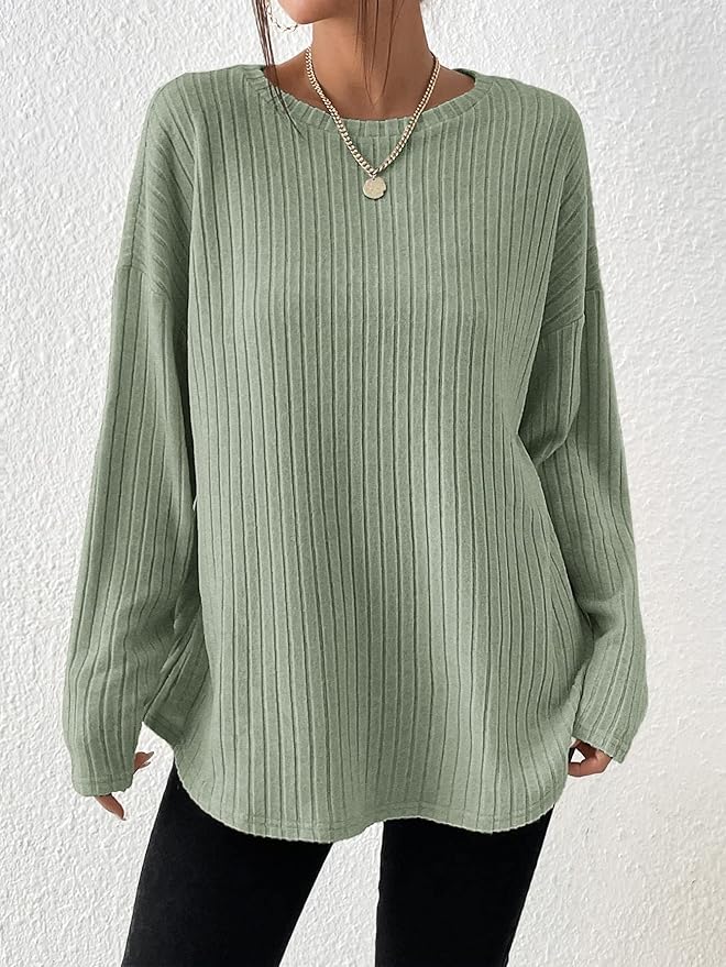 Camille - Pull côtelé élégant