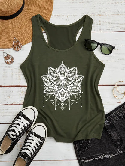 Rose - Women's Fashion Tank Top