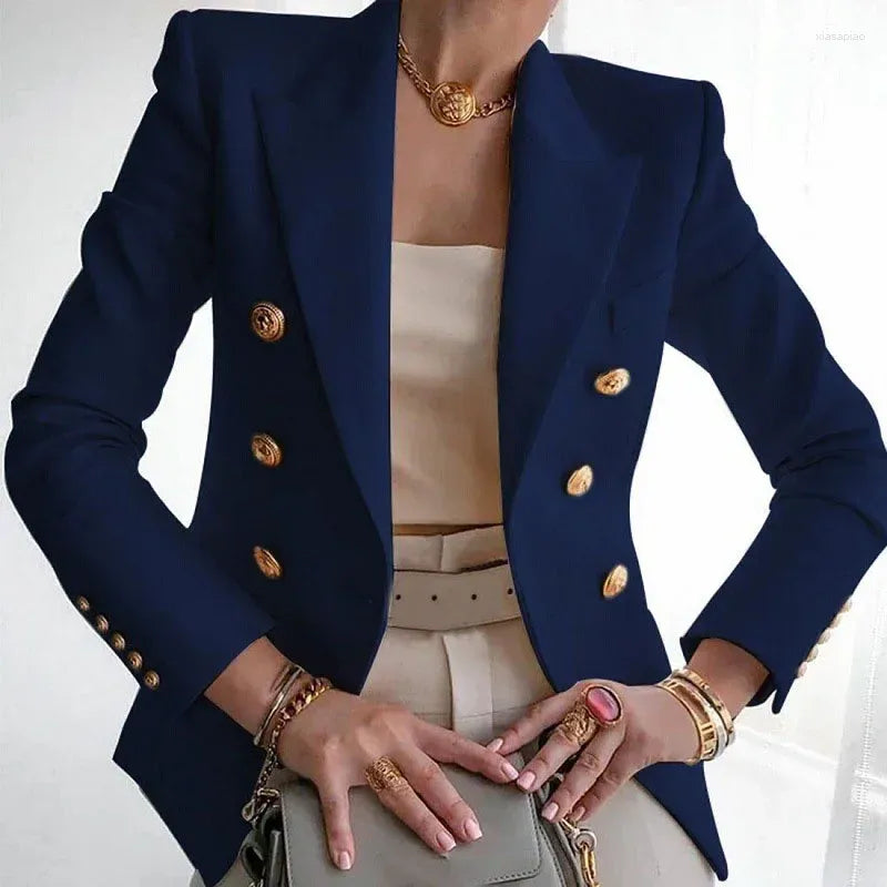 Annabelle - Blazer boyfriend ouvert à manches longues