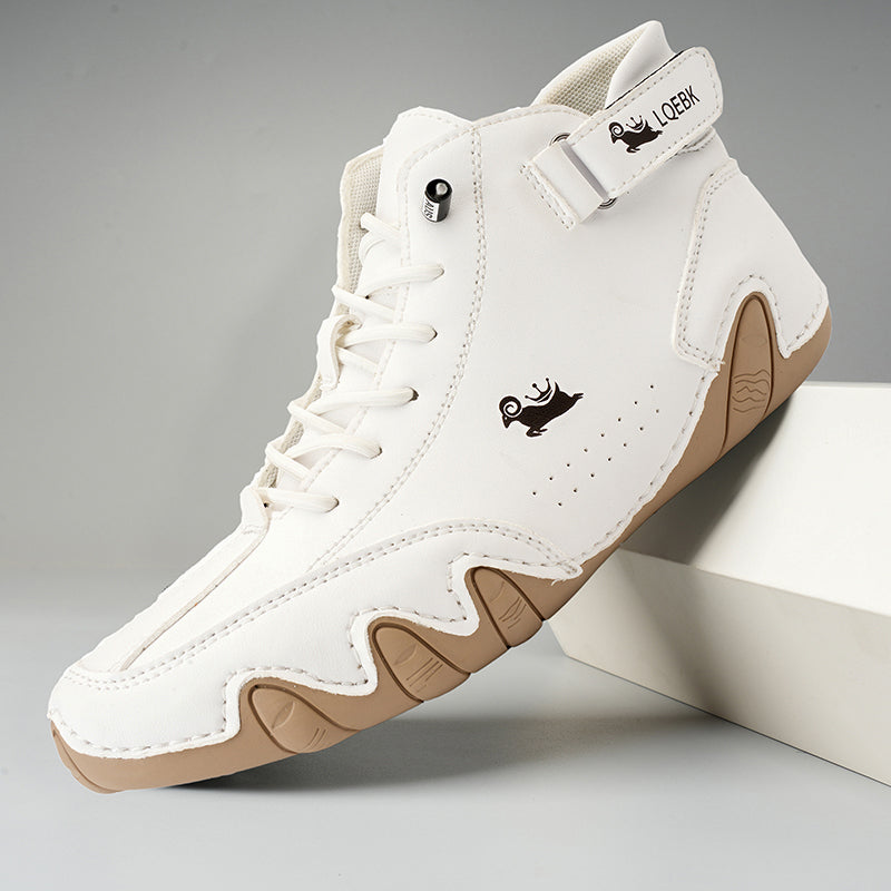 Zeer Comfortabele en Antislip Blotevoetschoen Van Imitatieleer