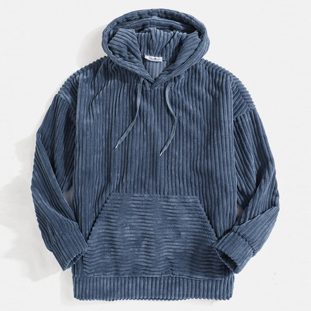 Jonas | Hoodie in ribbed corduroy