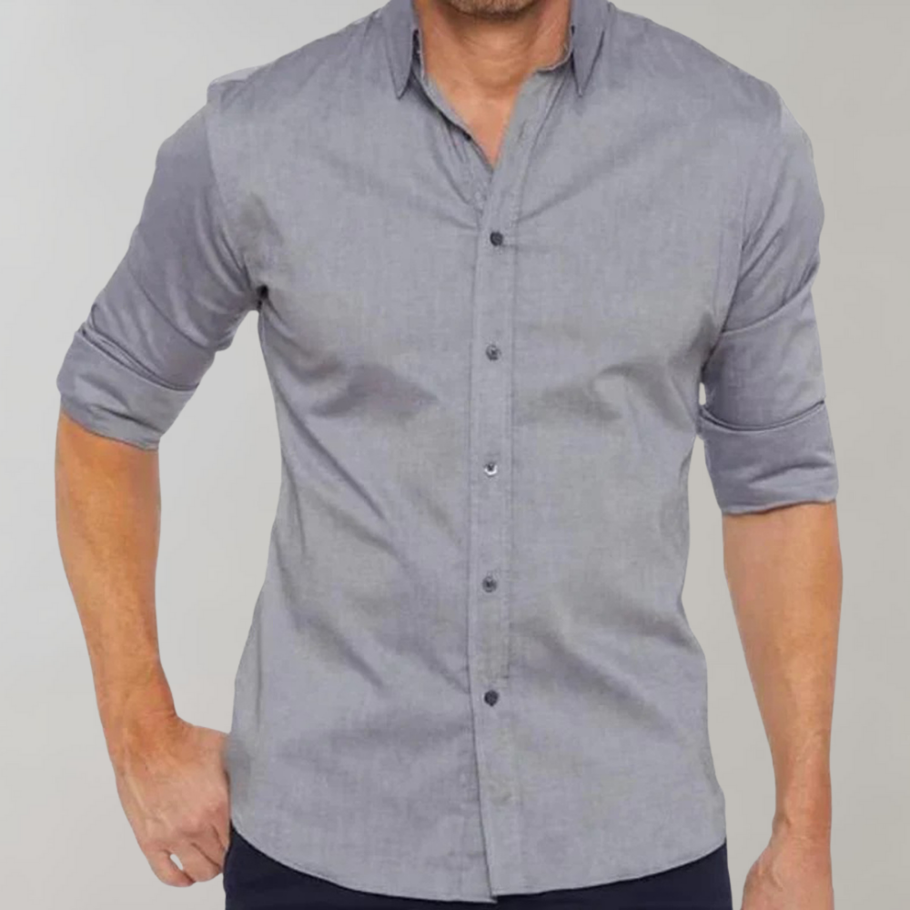 Men's wrinkle-free shirt