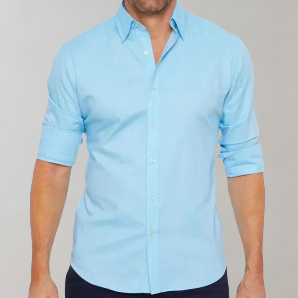 Men's wrinkle-free shirt
