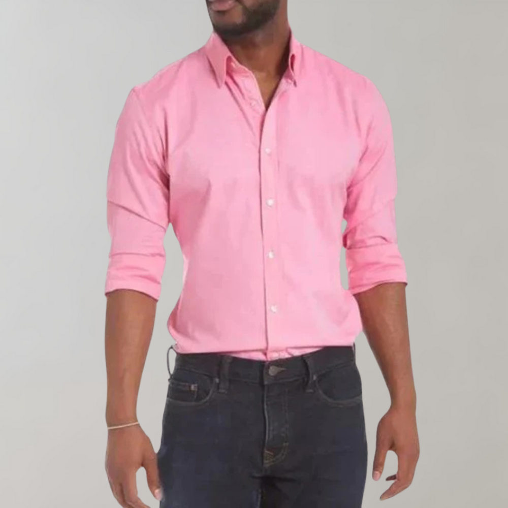 Men's wrinkle-free shirt