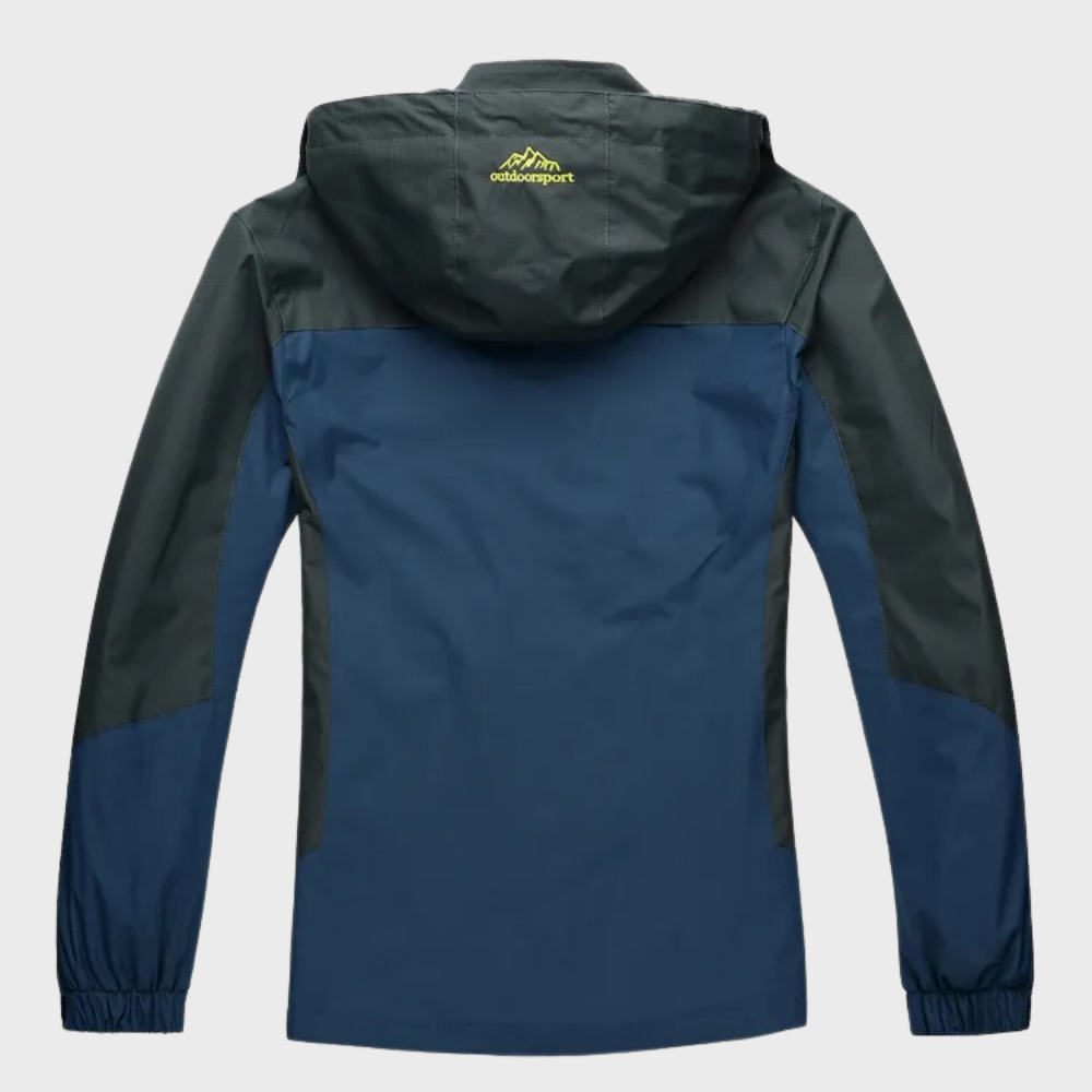 Waterproof wind jacket for men