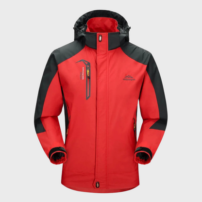 Waterproof wind jacket for men