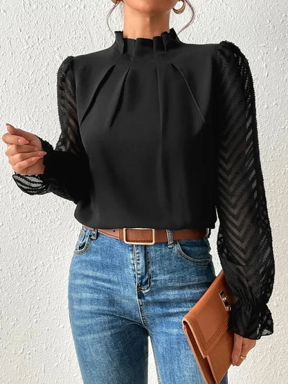 Eunice - Elegant long sleeve top
