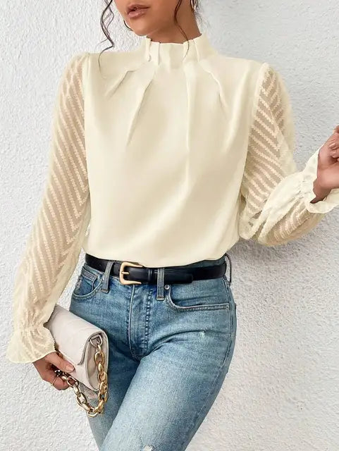 Eunice - Elegant long sleeve top