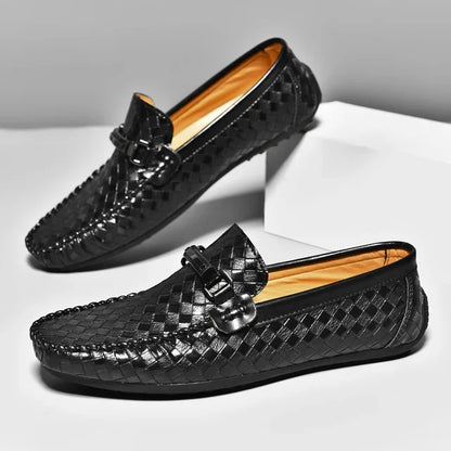 Mocassins en cuir pour hommes