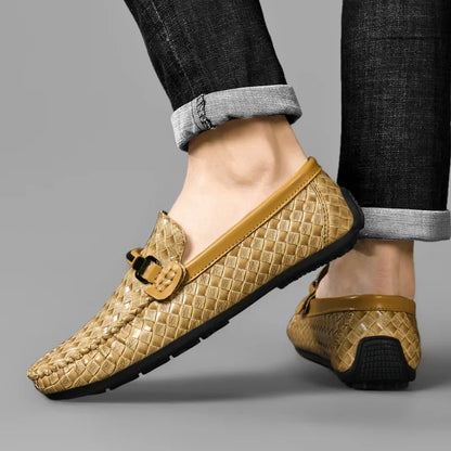 Mocassins en cuir pour hommes